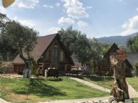 Bungalov evler At la terapi Kazdağları