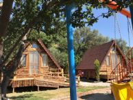 Bungalov evler engelsiz oyun parklı Kazdağları