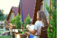 Bungalov evler Natura yeşil bahçe