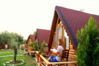 Kazdağları bungalov evler veranda