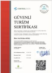 Kazdağları Güvenli tesis belgesi İda Natura otel
